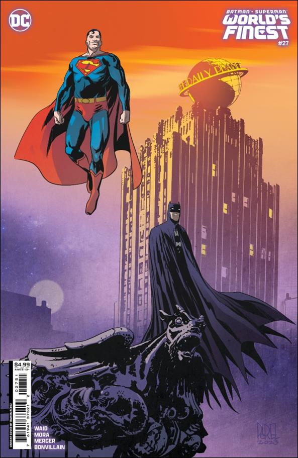 Batman/Superman: World's Finest issue 27-C Ramón Pérez Cardstock Cover