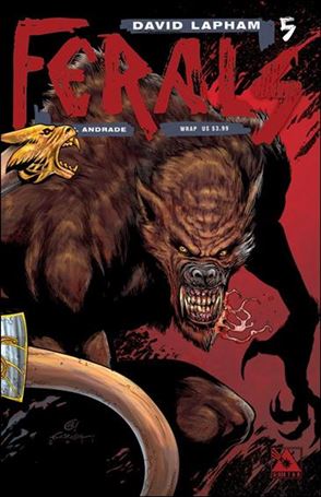 Ferals issue 5-B Wraparound Cover