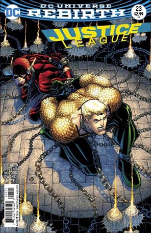 Justice League (2016) issue 23-B Nick Bradshaw Cover