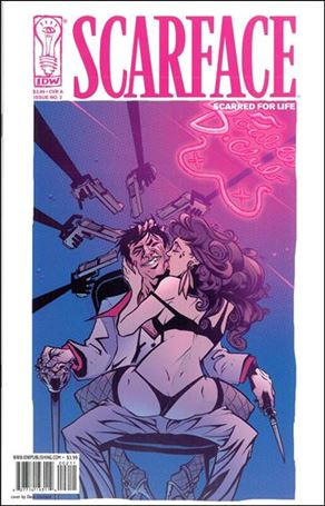 Scarface: Scarred for Life issue 2 Dave Crosland Cover 