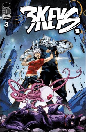 3Keys issue 3-B Valerio Schiti Cover