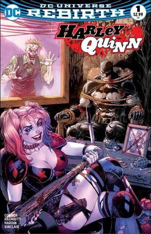 Harley Quinn (2016) issue 1-TO Tyler Kirkham Heroes & Fantasies cover