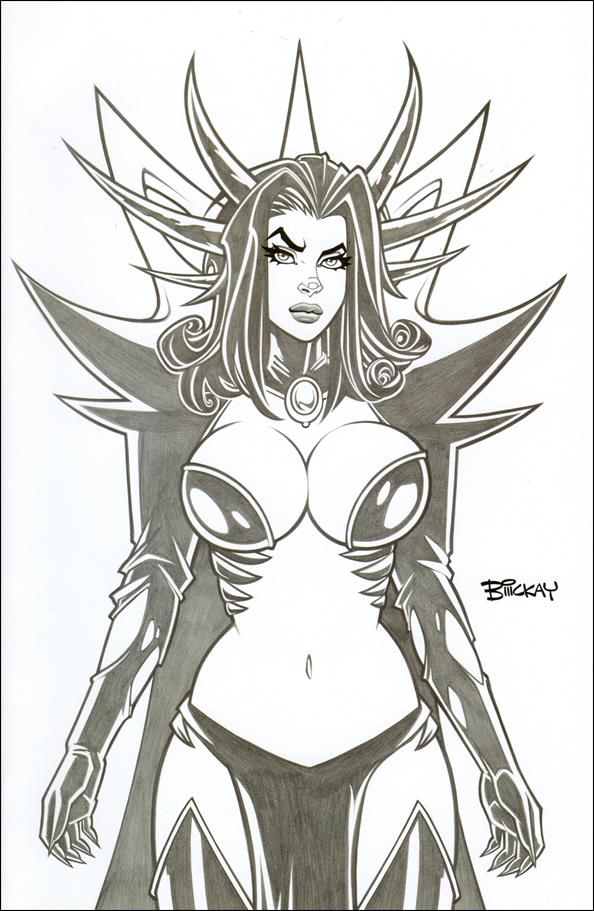 Siria: Underworld Pimp Hustla issue 1-N Bill McKay Black & White Virgin Cover