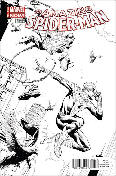 Amazing Spider-Man (2014) issue 1-G Jerome Opena 1:200 Sketch Cover