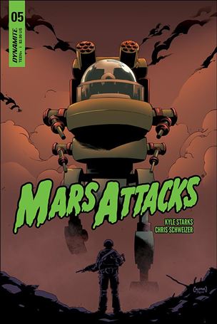 Mars Attacks (2018) issue 5-B Ruairi Coleman Cover