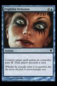 Magic the Gathering: Innistrad (Base Set) card 57 Frightful Delusion