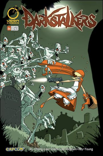 Darkstalkers issue 6-B Skottie Young Cover