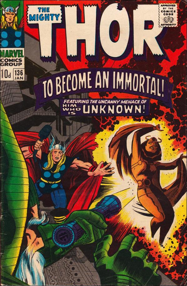 Thor (1966) issue 136-B UK Price Cover