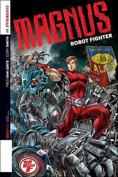 Magnus Robot Fighter (2014) issue 1-M Brian Denham Heroes & Fantasies Cover