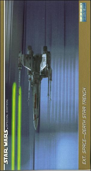 Star Wars Trilogy Special Edition Widevision  (Base Set) card 54 Ext. Space - Death Star Trench