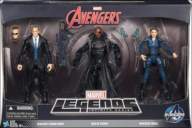 Marvel Legends Infinite Series (Box Set) figure 1 Avengers 3-Pack