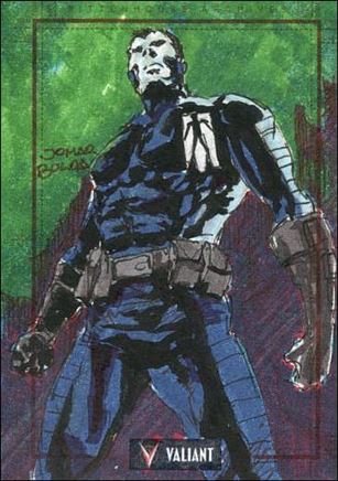 2013 Valiant Comics Preview Trading Card Set (Sketch Card Subset) card JBul-03