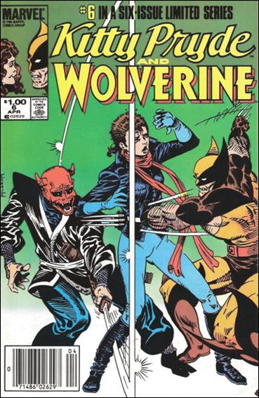 Kitty Pryde and Wolverine issue 6-B Canadian Price Cover
