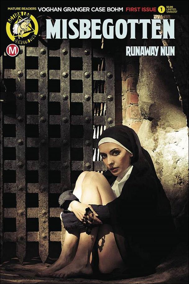 Misbegotten: Runaway Nun issue 1-C Justin Case "Dungeon" Cover