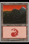 Magic the Gathering: 6th Edition (Base Set) card 346 Mountain