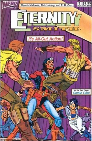 Eternity Smith (1987) issue 3 Wraparound Cover