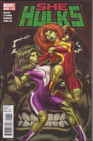 She-Hulks issue 1-B DF (Signed by Ryan Stegman) 1/150 Cover