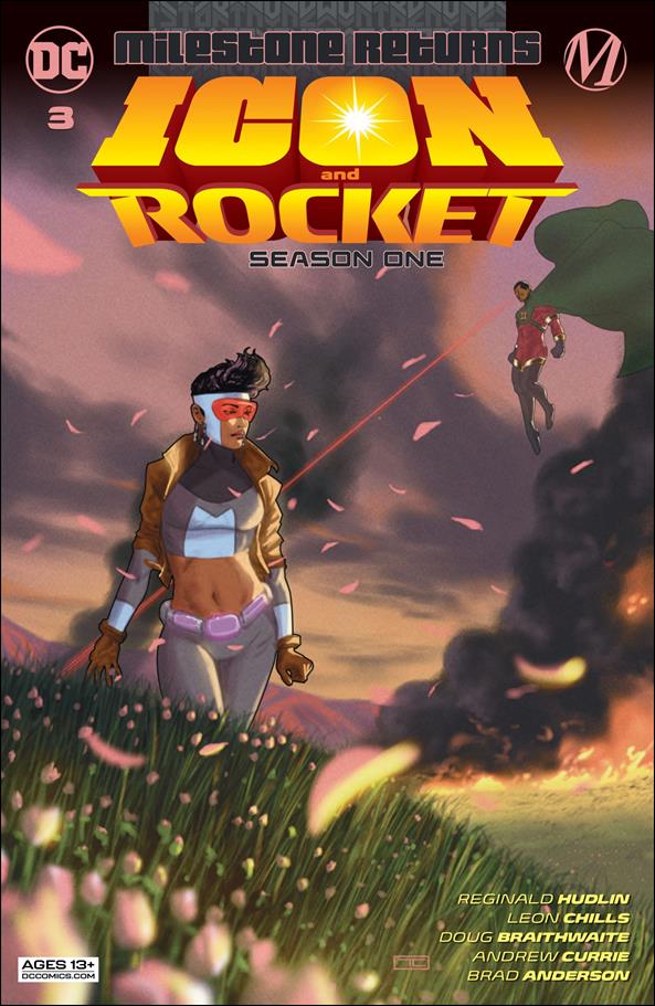 Icon and Rocket: Season One issue 3 Taurin Clarke Cover