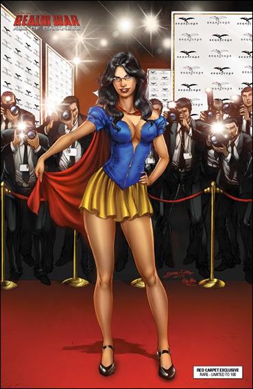Grimm Fairy Tales Presents Realm War: Age of Darkness issue 1-H Jose Luis Red Carpet Rare 1/100 Cover