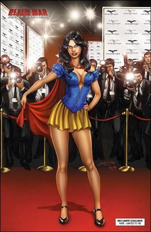 Grimm Fairy Tales Presents Realm War: Age of Darkness issue 1-H Jose Luis Red Carpet Rare 1/100 Cover