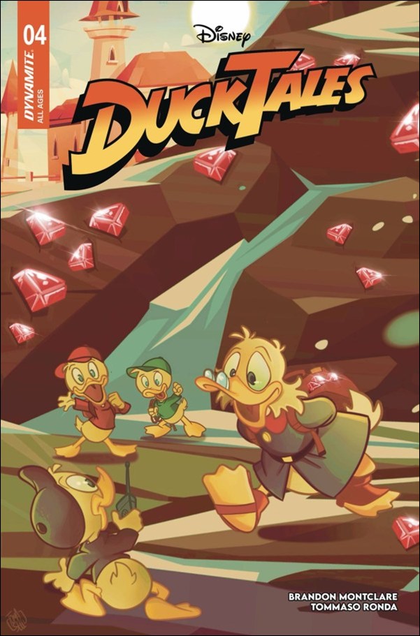 Ducktales (2024) issue 4-B Francesco Tomaselli Cover