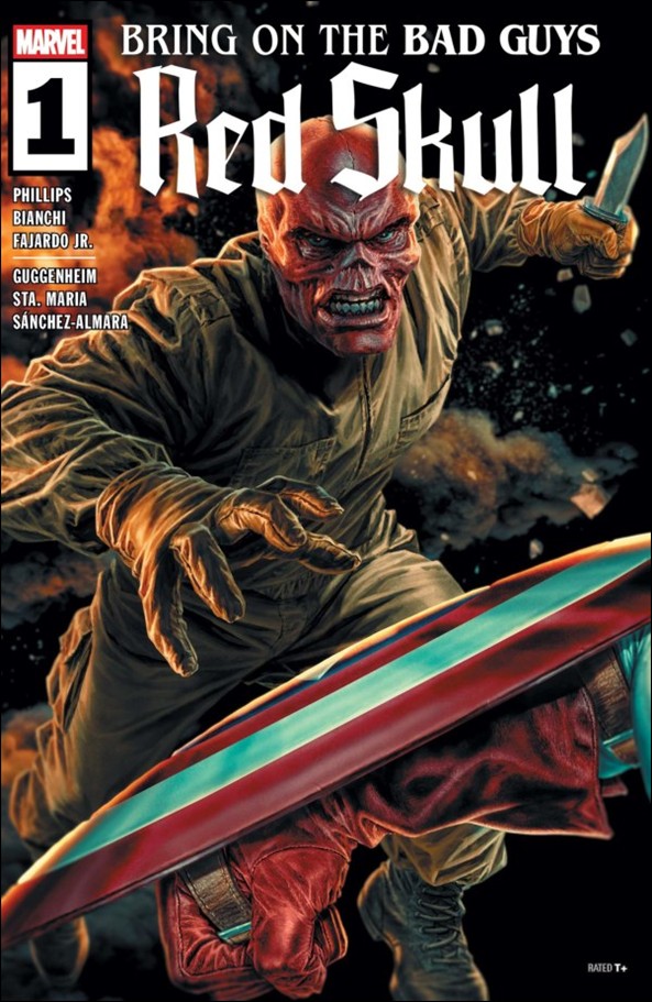 Bring on the Bad Guys: Red Skull issue 1 Lee Bermejo Cover