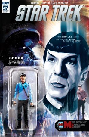 Star Trek (2011) issue 57-C J.K. Woodward Merrymac Games and Comics Cover