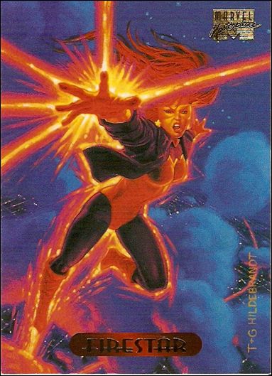 1994 Marvel Masterpieces (Base Set) card 38 Firestar