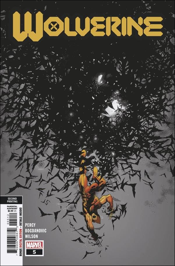 Wolverine (2020) issue 5-D Adam Kubert Gray Cover (2nd Printing)