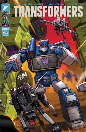 Transformers (2023) issue 24-C David Nakayama Connecting 1:10 Cover