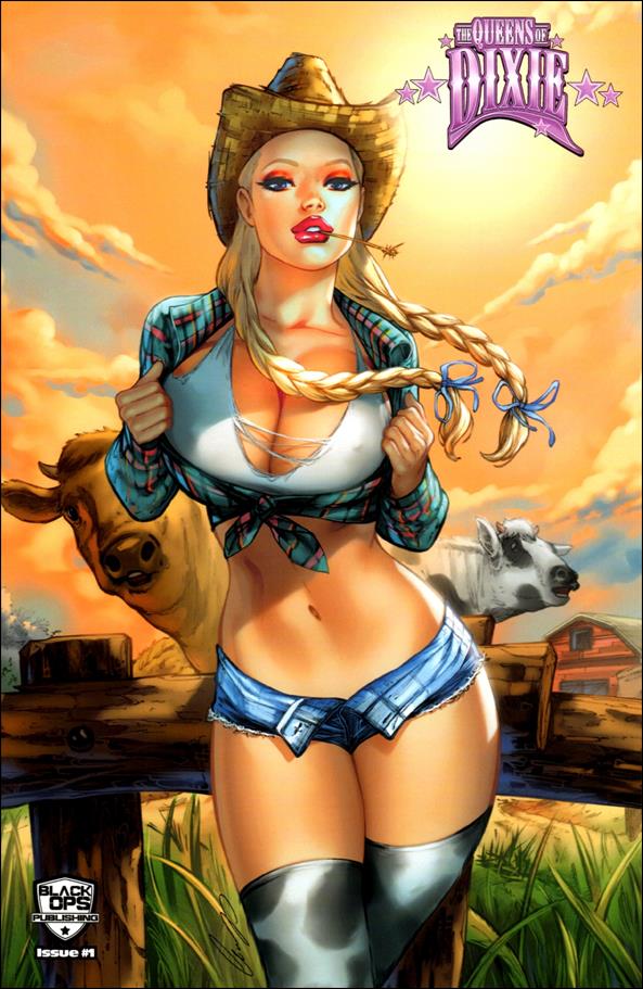 Queens of Dixie issue 1-L Elias Chatzoudis "Farmhand" Cover