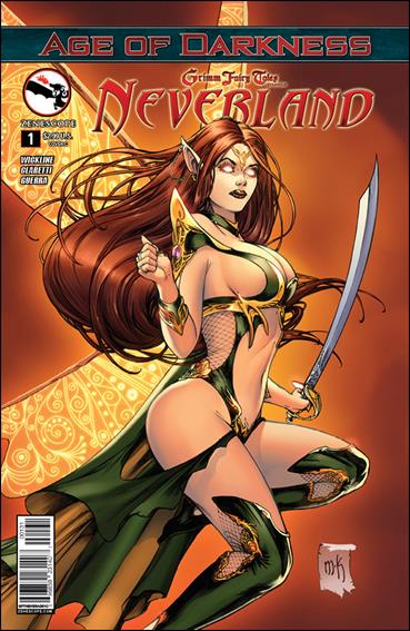 Grimm Fairy Tales Presents Neverland: Age of Darkness issue 1-C Mike Krome Cover