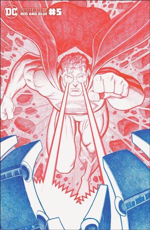 Superman Red and Blue issue 5-B Arthur Adams Cover