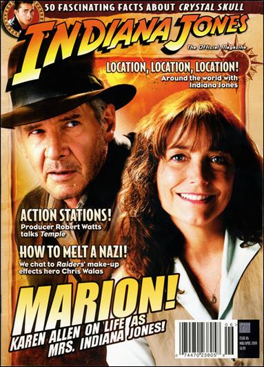 Indiana Jones: The Official Magazine issue 6 "Indy and Marion Ravenwood" Standard Cover