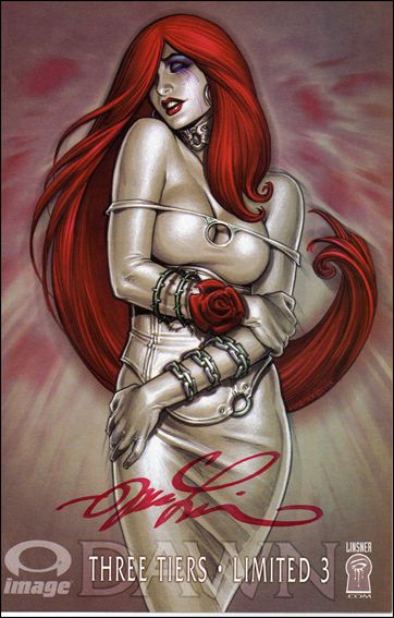 Dawn: Three Tiers issue 3-B Limited Cover (Signed by Joseph Michael Linsner)