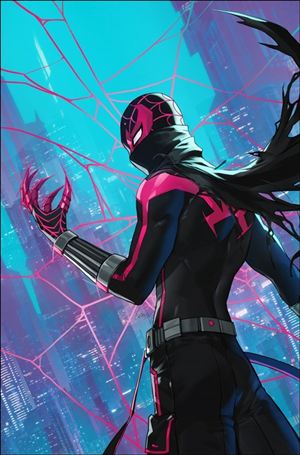 Spider-Verse vs. Venomverse issue 1-G Lesley 'Leirix' Li Virgin 1:100 Cover