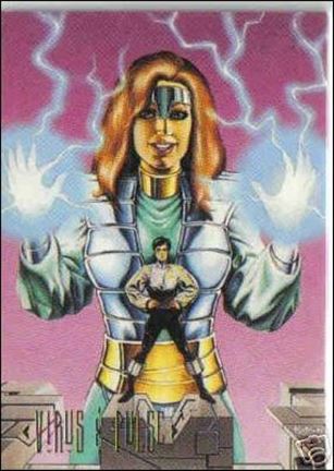 DC Master Series (Base Set) card 16 Virus & Pulse