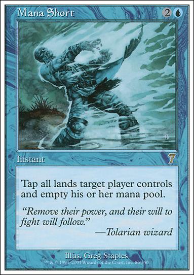 Magic the Gathering: 7th Edition (Base Set) card 86 Mana Short