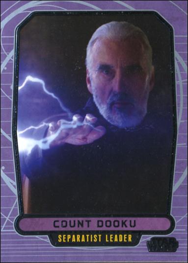 Star Wars Galactic Files (Base Set) card 36 Count Dooku Separatist Leader