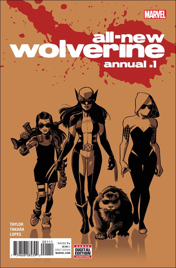 All-New Wolverine Annual issue 1 Cameron Stewart Cover