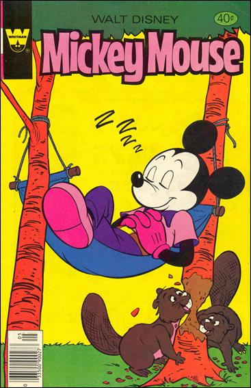 Walt Disney's Mickey Mouse issue 195-B Whitman Cover