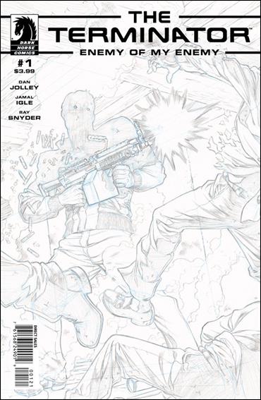 Terminator: Enemy of My Enemy issue 1-B Sketch Cover