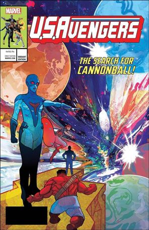 U.S.Avengers issue 11-B Christian Ward Lenticular Homage Cover
