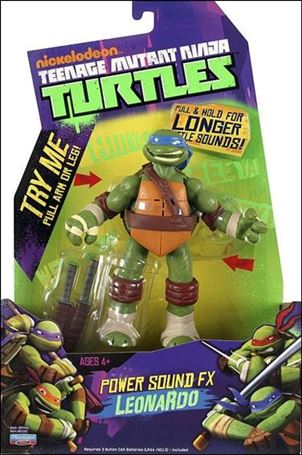 Teenage Mutant Ninja Turtles (2012) Power Sound FX figure 2 Leonardo