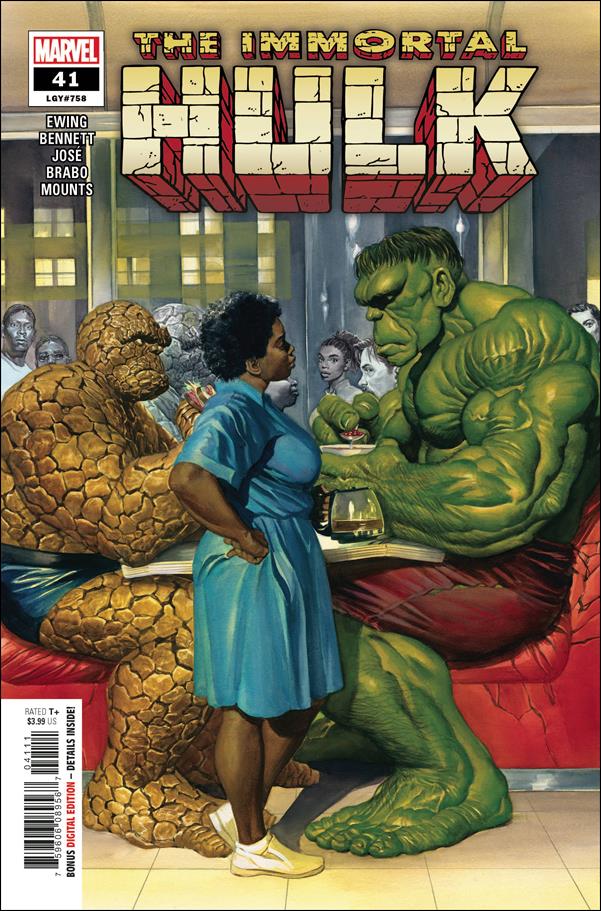 Immortal Hulk issue 41 Alex Ross Cover
