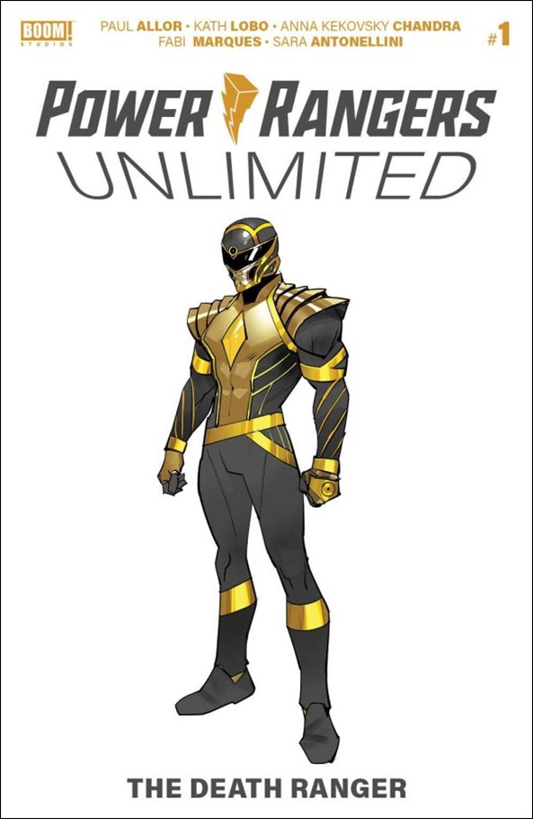 Power Rangers Unlimited: The Death Ranger issue 1-G Dan Mora Cover (2nd Printing)