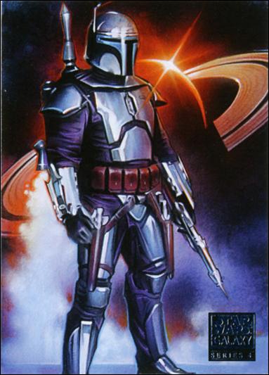 Star Wars Galaxy: Series 4 (Base Set) card 16 Jango Fett