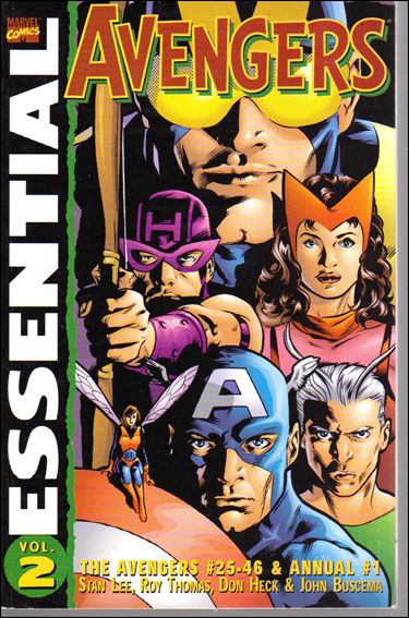 Essential Avengers issue 2-B