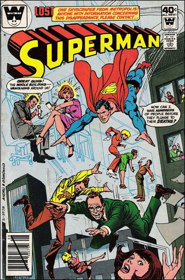 Superman (1939) issue 350-B Whitman Cover