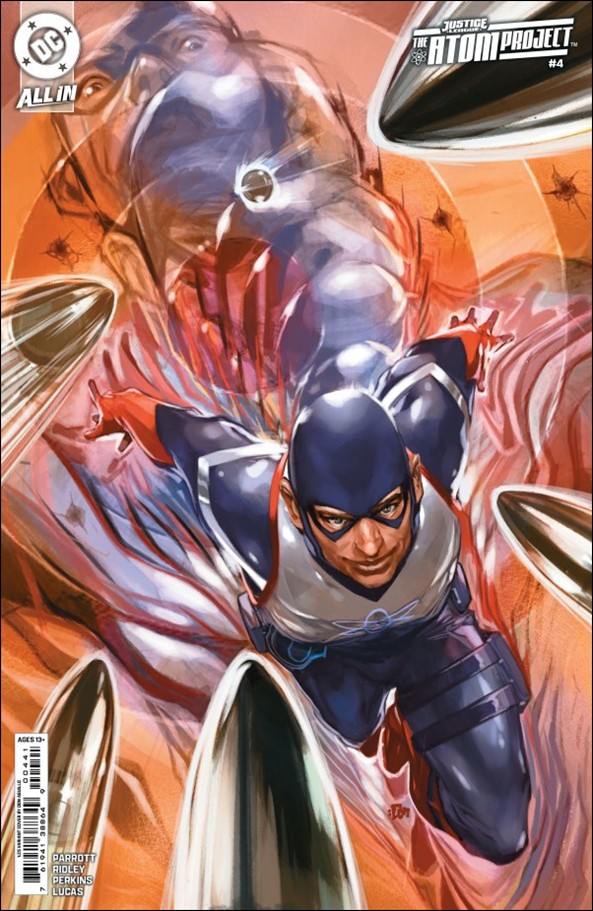 Justice League: The Atom Project issue 4-D Don Aguillo 1:25 Cardstock Cover